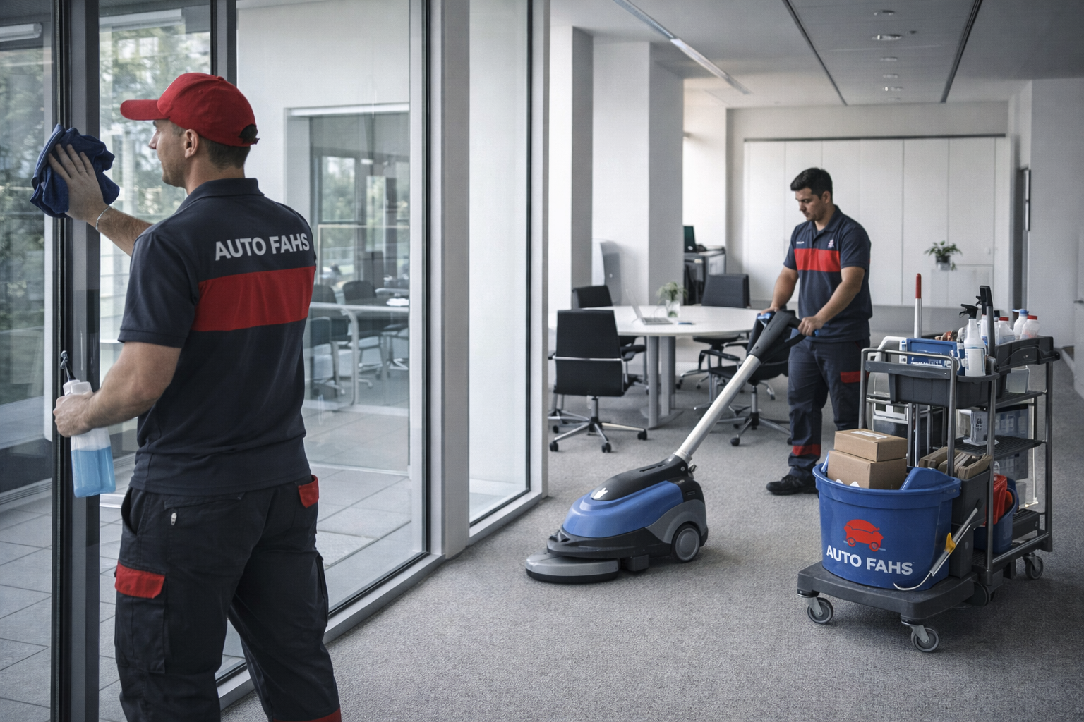 Professional cleaners